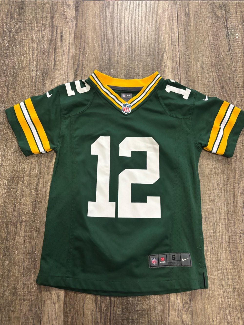 NFL youth Aaron Rodgers Green Bay packers jersey LIKE NEW NIKE